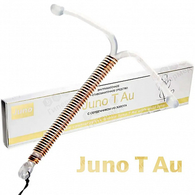 Внутриматочное противозачаточное средство (спираль) «Juno T Au»