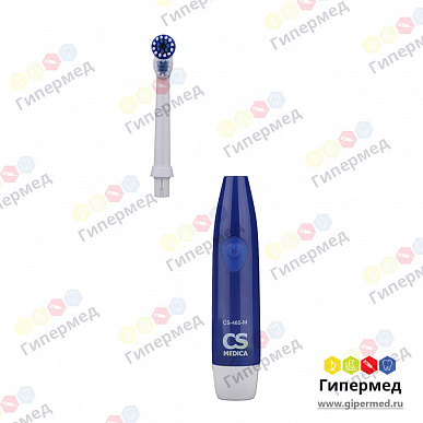 Электрическая зубная щетка CS Medica CS-465-M, синяя
