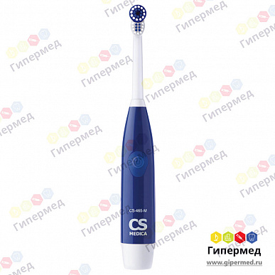Электрическая зубная щетка CS Medica CS-465-M, синяя